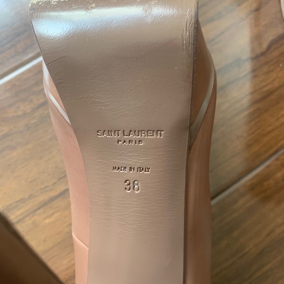 YSL Tribtoo Cognac Pump Size 38 - Picture 14 of 14